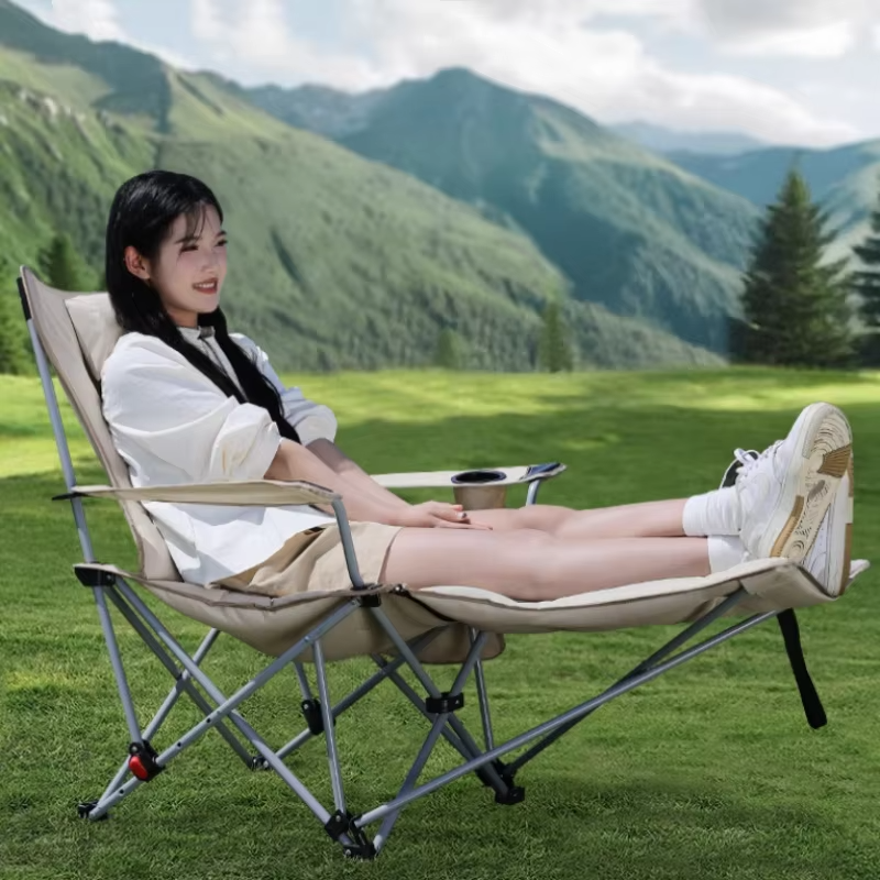 Folding Recliner Portable Camp - Outdoor Furniture Cheap reseña y precio