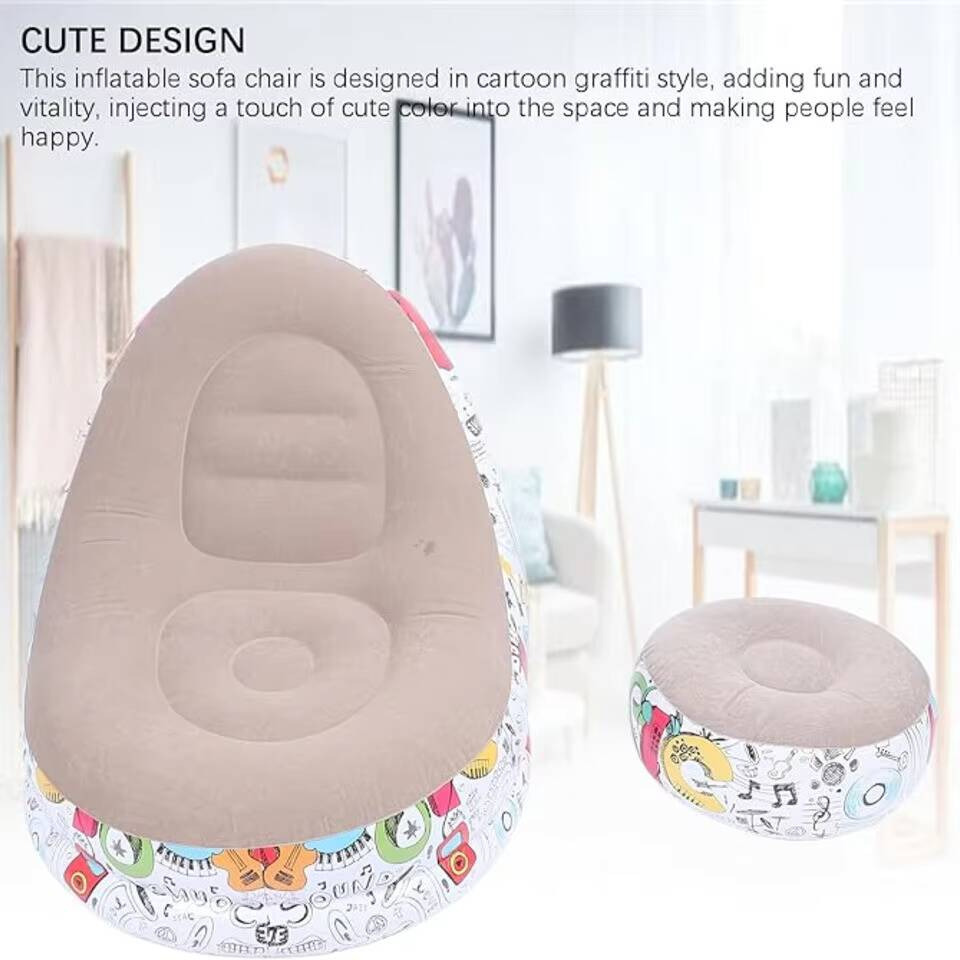 Modern Eco-flocked PVC Inflata - Outdoor Furniture Designer reseña y precio