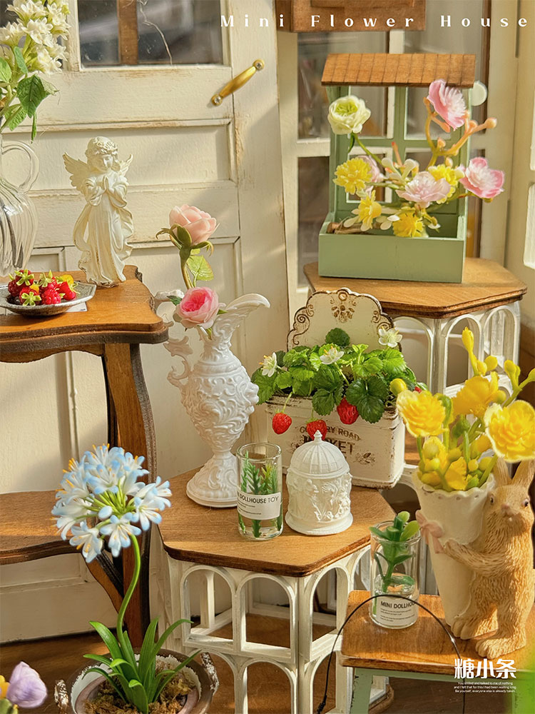 Doll House Miniature Garden Ac - Outdoor Furniture Designer reseña y precio