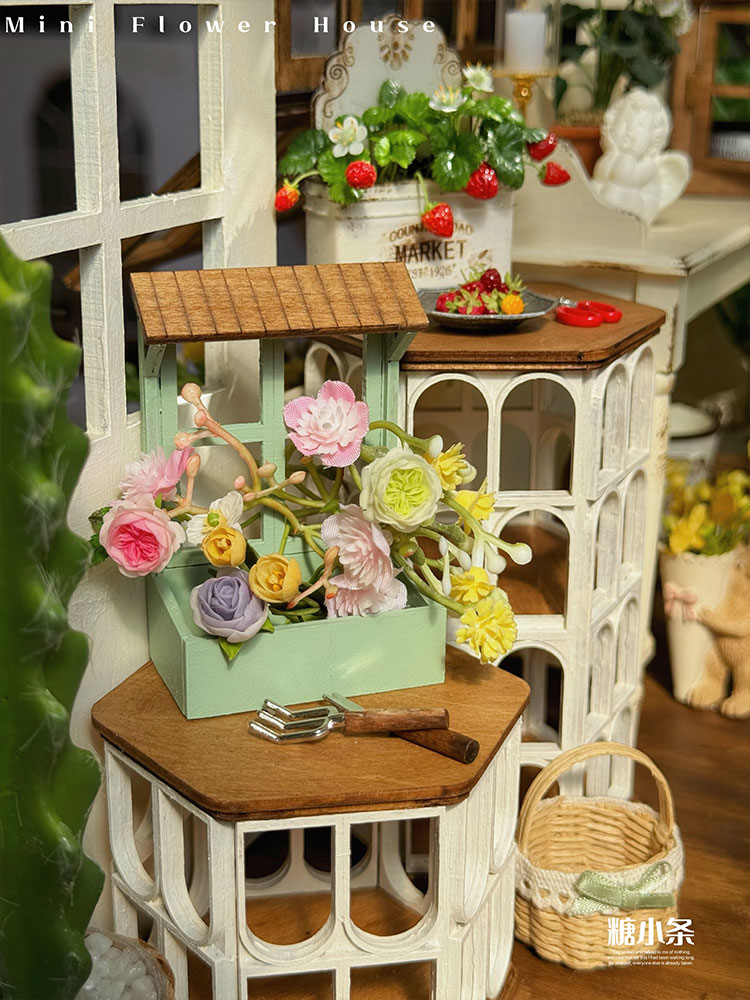 Doll House Miniature Garden Ac - Outdoor Furniture Designer reseña y precio