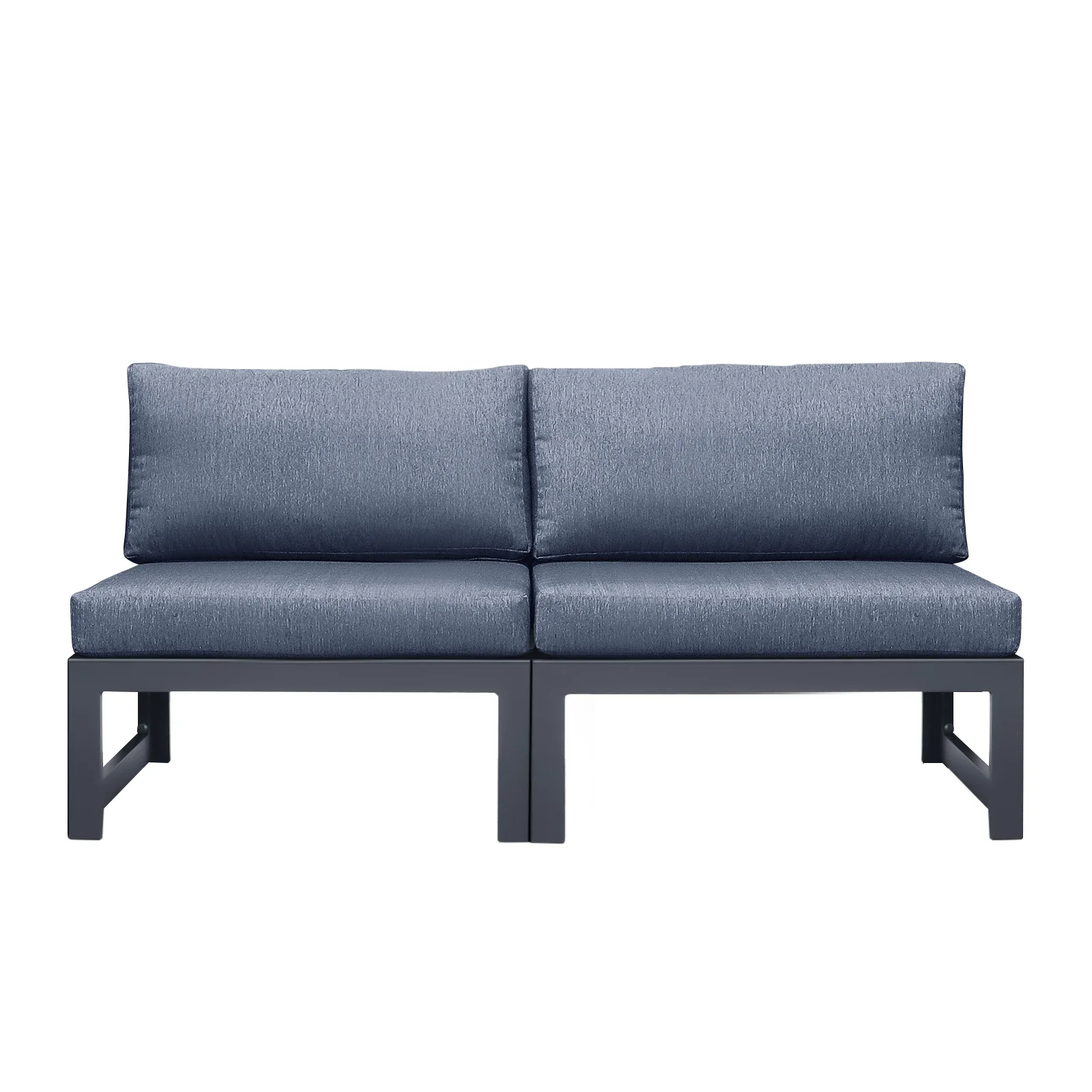 Patio Sectional love seat arml - Outdoor Furniture Loveseat reseña y precio