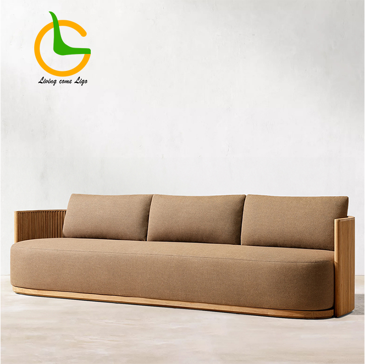 Luxury L-shaped Teak Wood Outd - Outdoor Furniture Luxury reseña y precio
