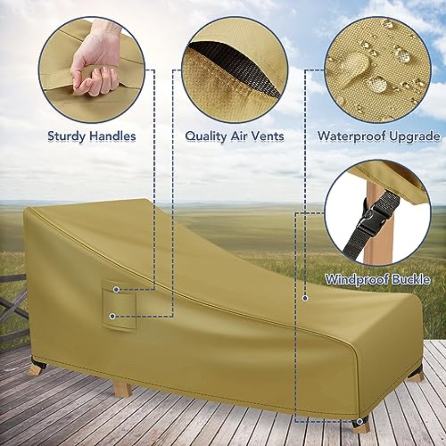 Chaise Lounge Covers Outdoor W - Outdoor Furniture Heavy Duty reseña y precio